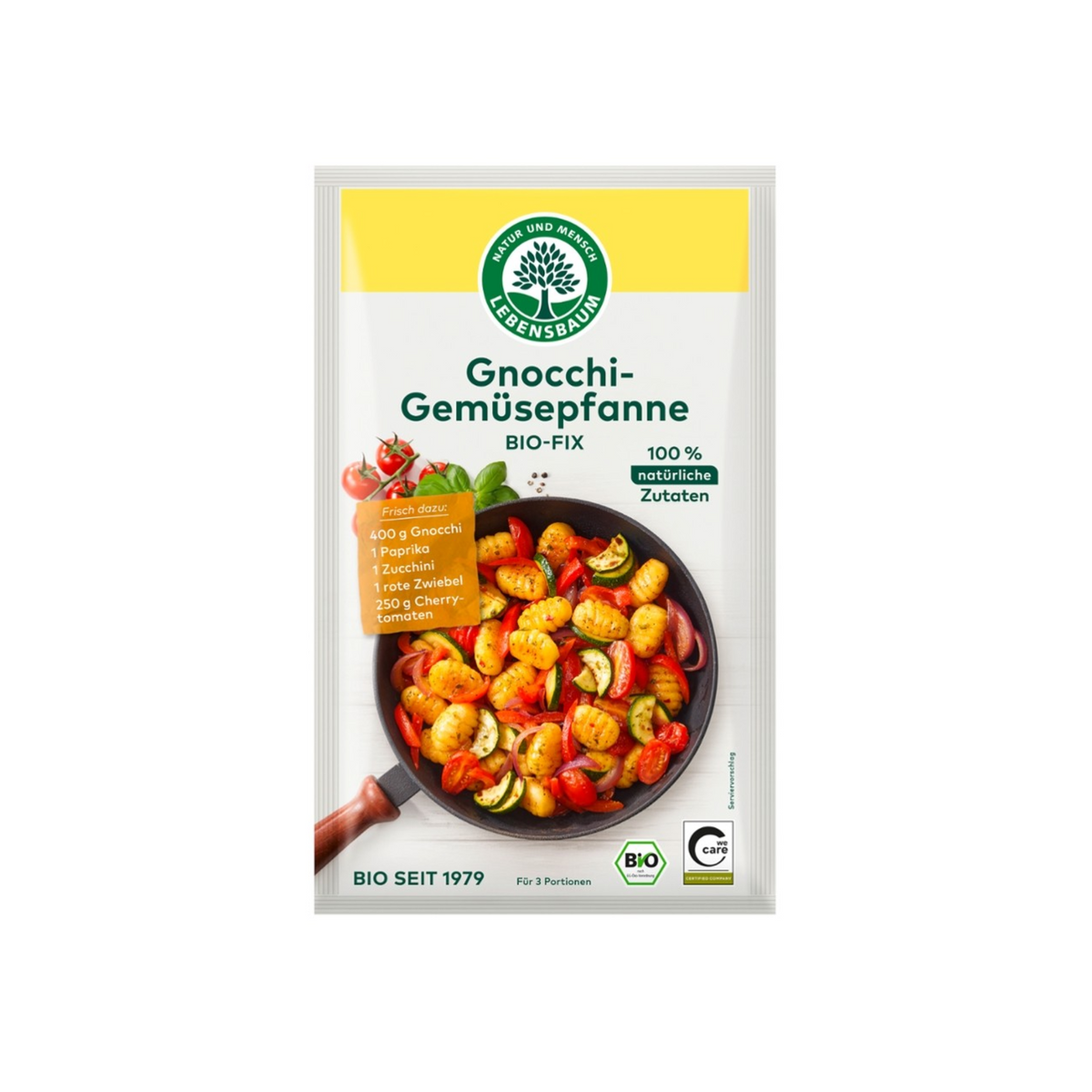 Bio Lebensbaum Gnocchi-Gemüsepfanne 30g