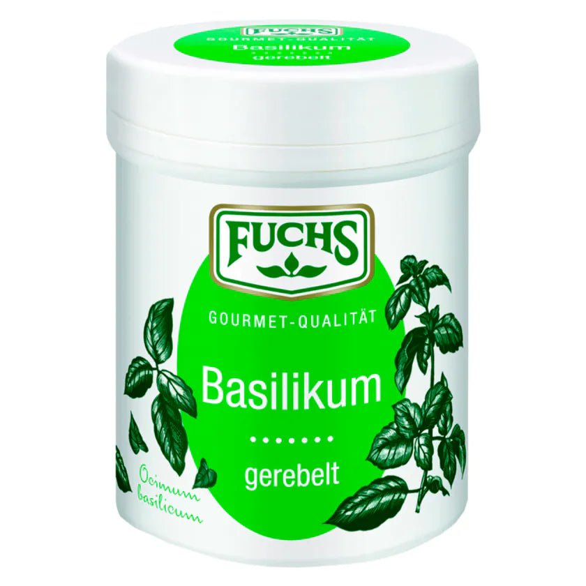 Fuchs Basilikum gerebelt 20g