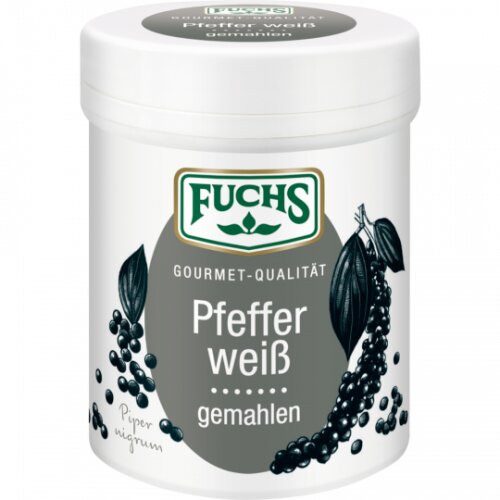 Fuchs Pfeffer weiß gemahlen 60g