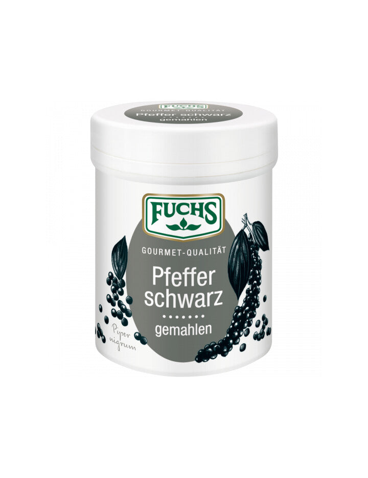 Fuchs Pfeffer schwarz gemahlen 60g