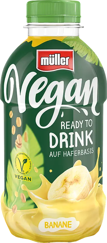 Müllerdrink Vegan Banane auf Haferbasis 400ml DPG