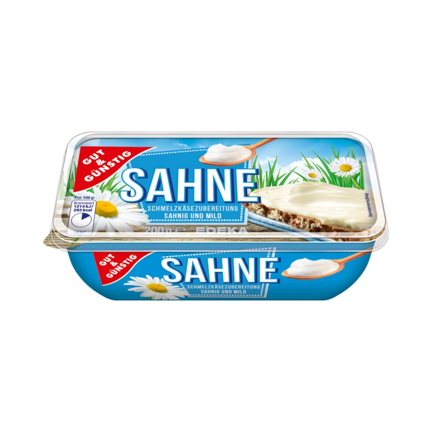 GUT&GÜNSTIG Schmelzkäse-Schale 50% Sahnig 200g