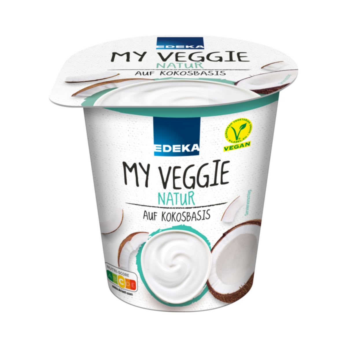 EDEKA Herzstücke vegan Kokosghurt Greek Style 400g
