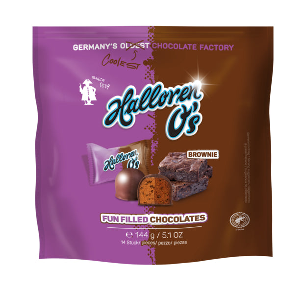 Halloren O's Brownie 144g