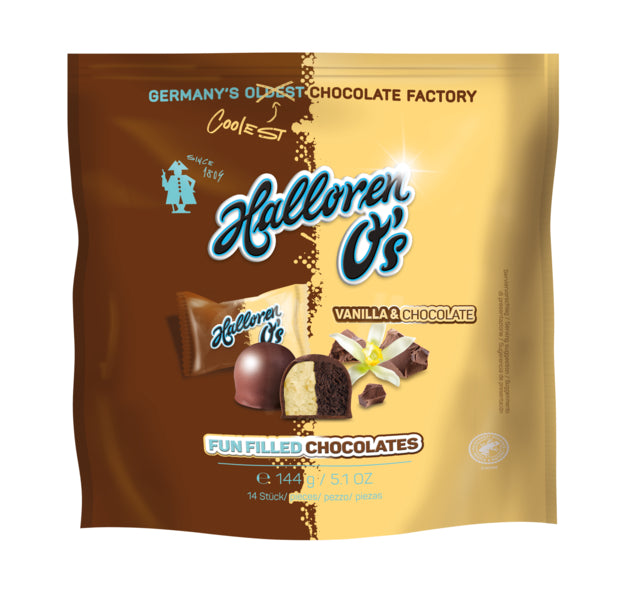 Halloren O's Vanilla&Chocolate 144g