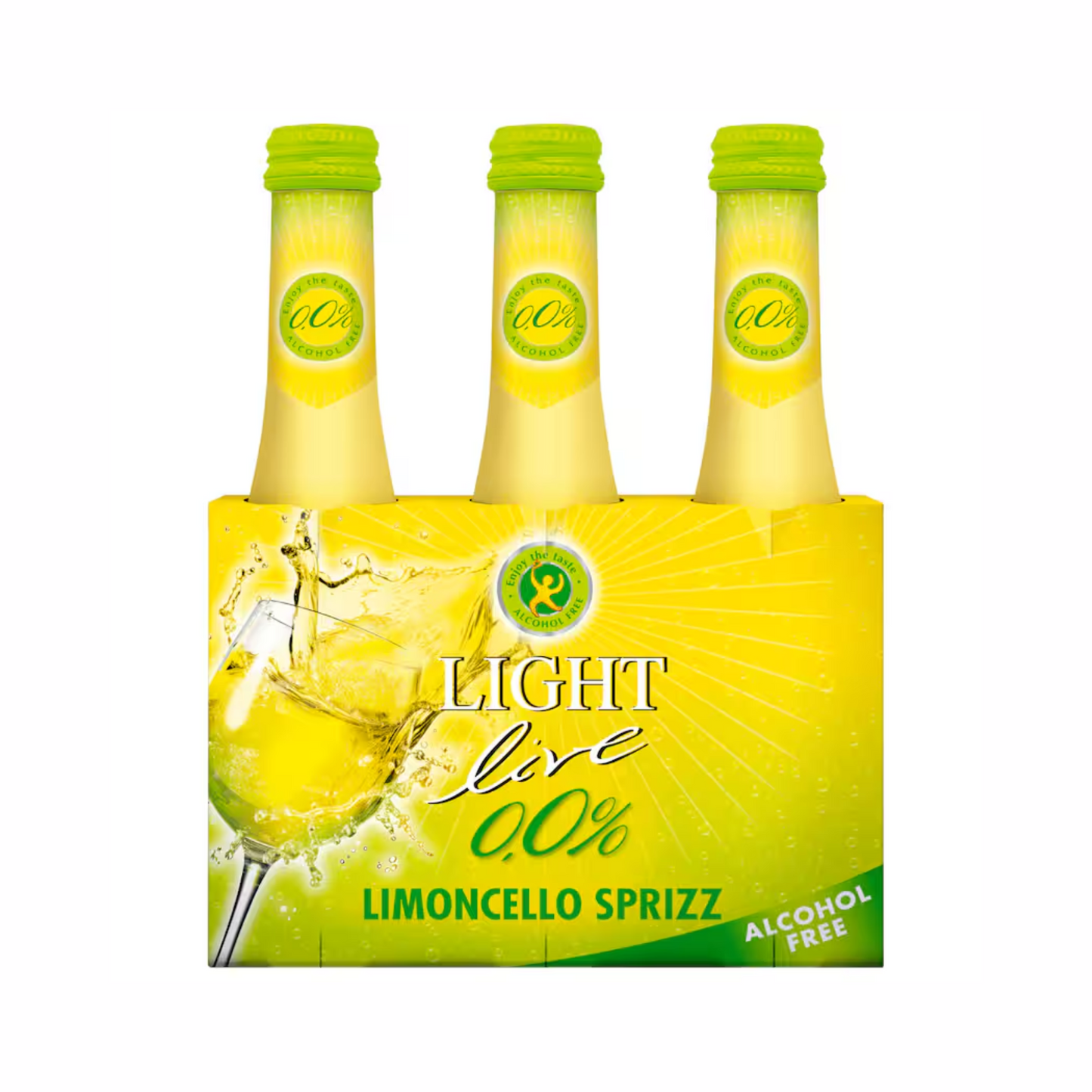 Light live 0,0% Fruity Limoncello Sprizz 3x0,2l
