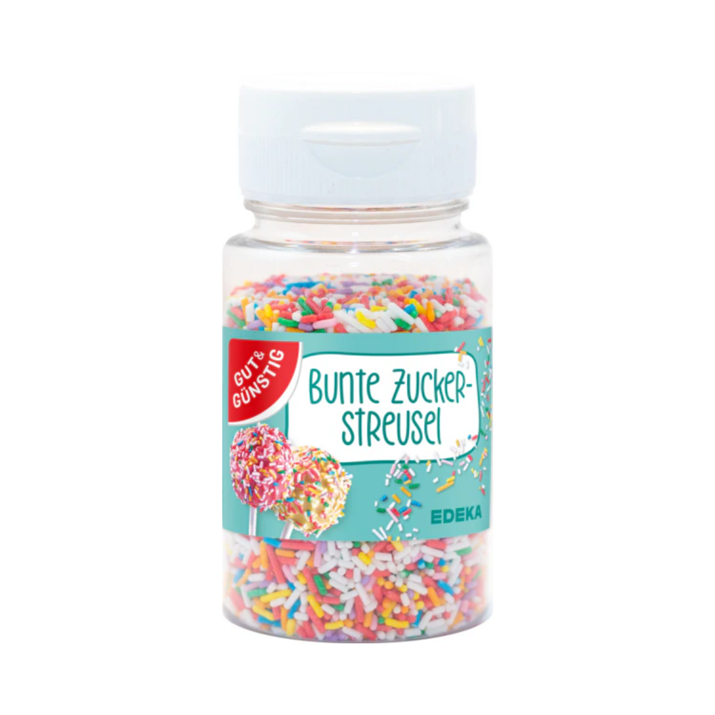 GUT&GÜNSTIG Zuckerstreusel bunt 75g