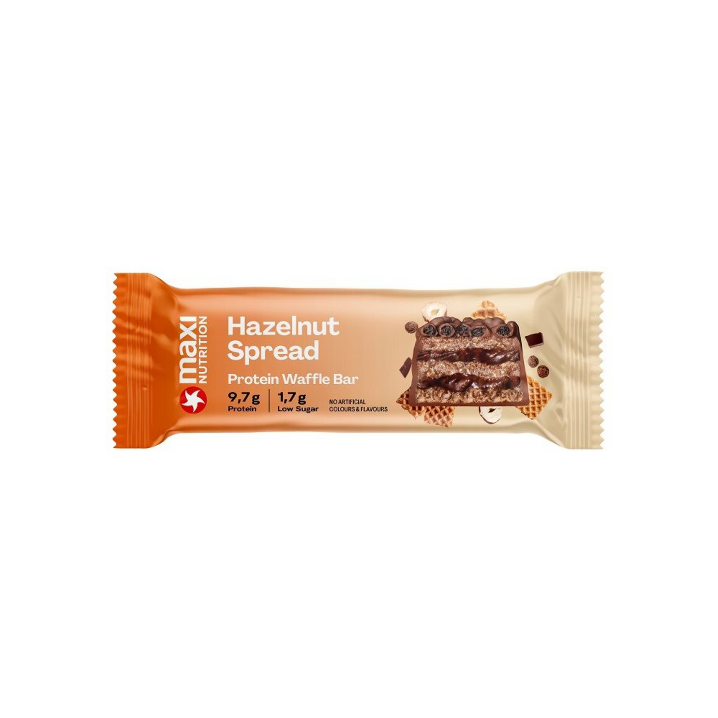 Maxinutrition Protein Waffle Bar Hazelnut Spread 39g