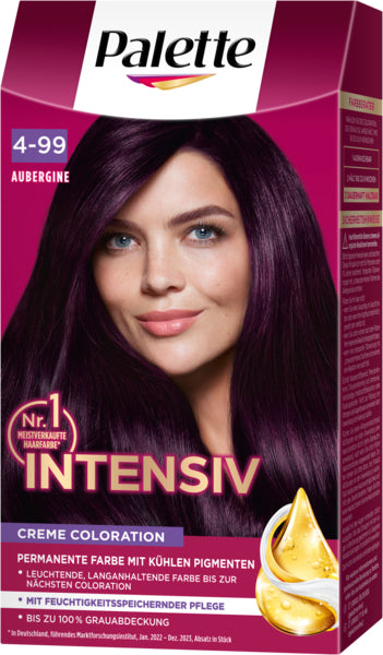 Palette Intensiv Creme Coloration Aubergine 4-99