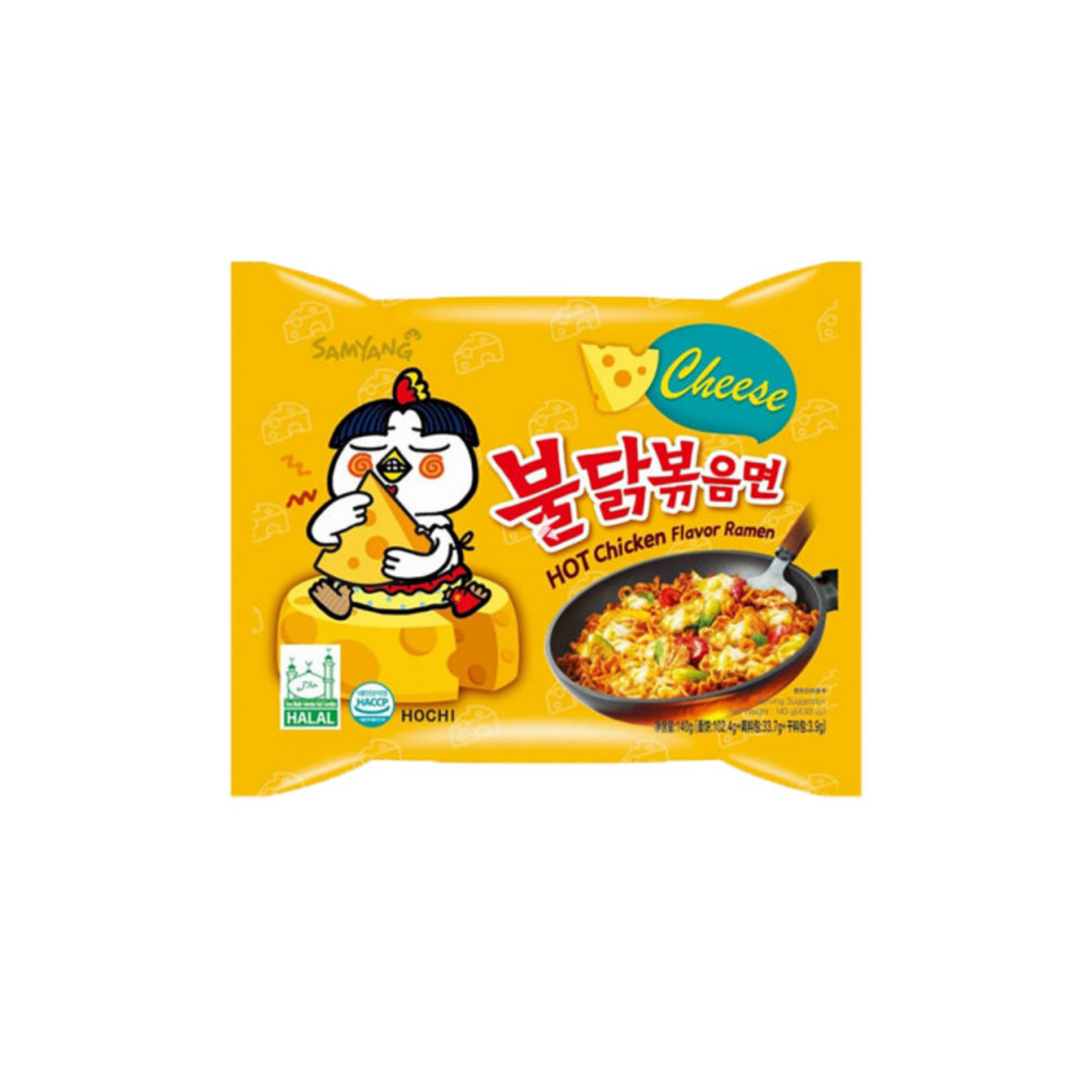 Samyang Buldak Hot Chicken Cheese 140g