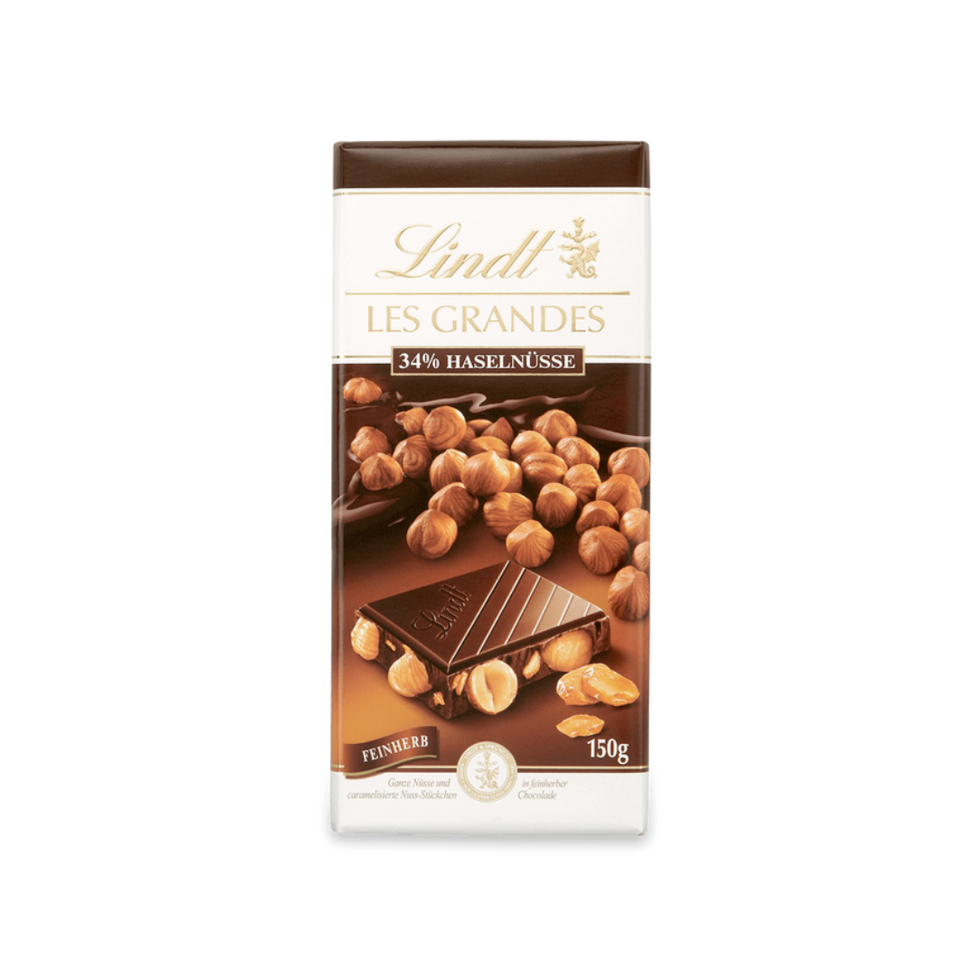 Lindt Les Grandes Haselnüsse Feinherb 150g