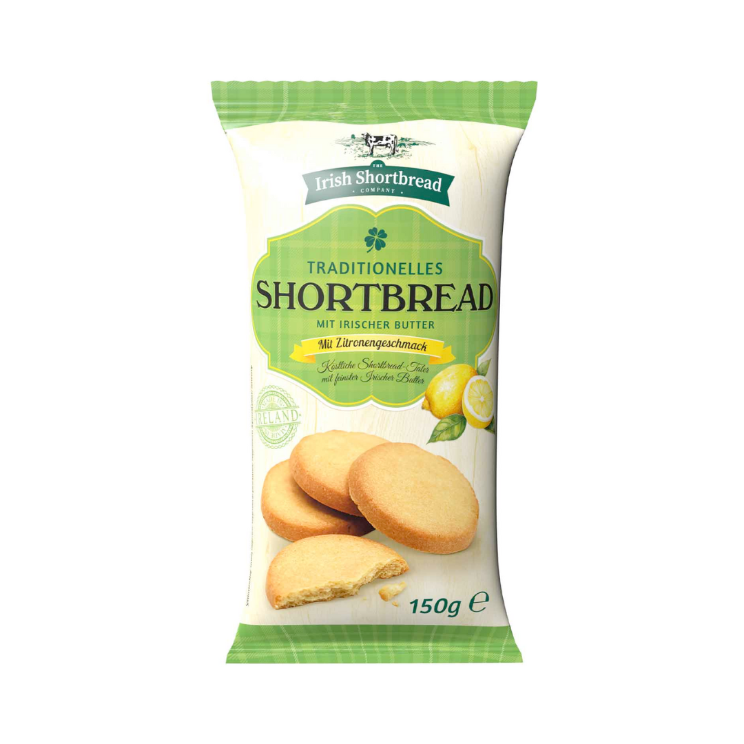 The Irish Shortbread Company Zitronen-Shortbread 150g