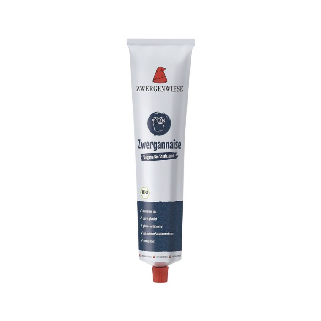 Bio Zwergenwiese Zwergannaise in der Tube - vegane Salatcreme 170ml