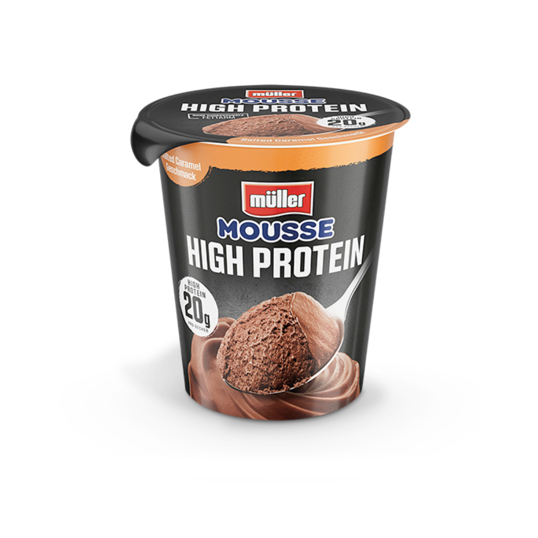 Mller Mousse High Protein Salted Caramel Geschmack 200g foodpipe Stralsund & Greifswald Mller Mousse High Protein Salted Caramel Geschmack 200g foodpipe Stralsund & Greifswald