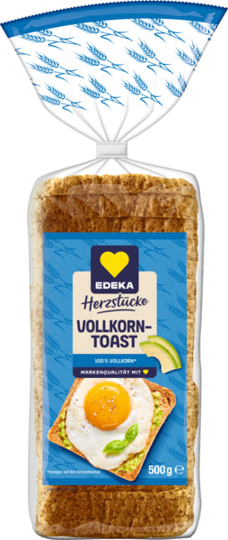 EDEKA Herzstücke Vollkorntoast 500g