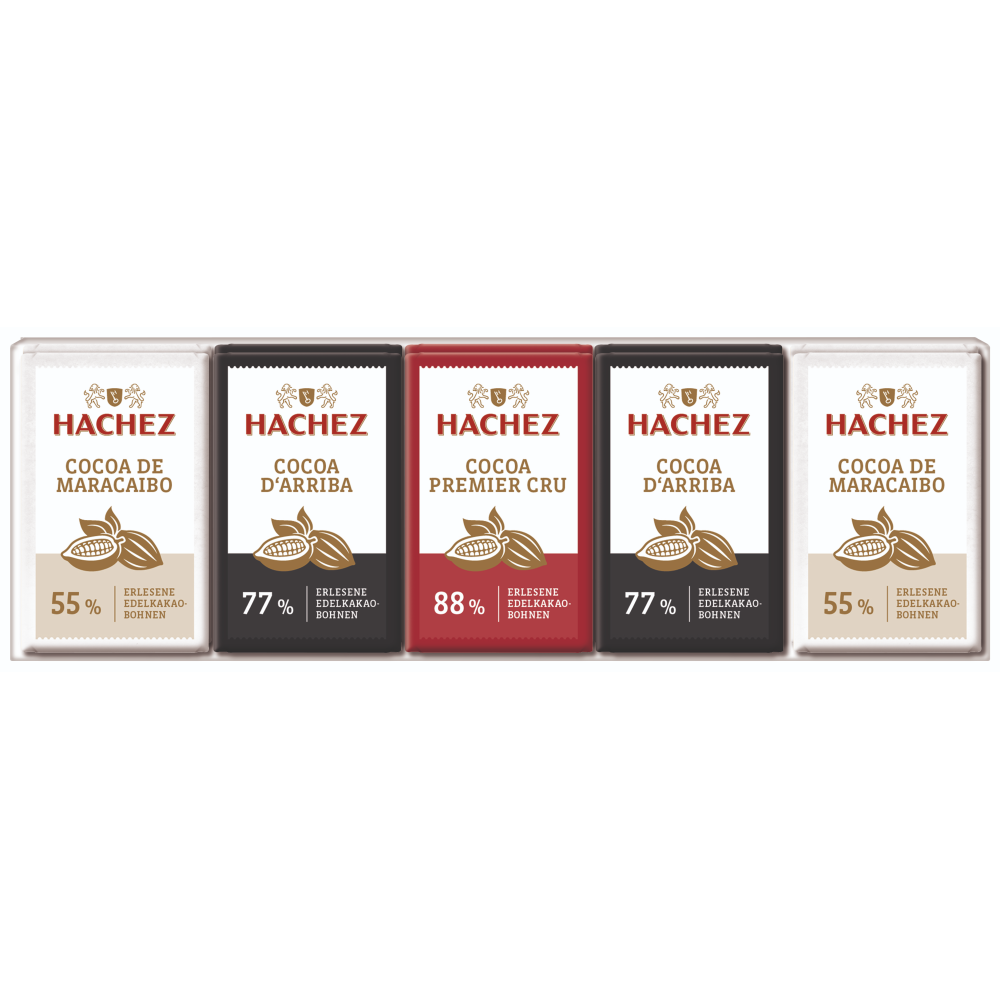 Hachez Cocoatäfelchen Mix 75g