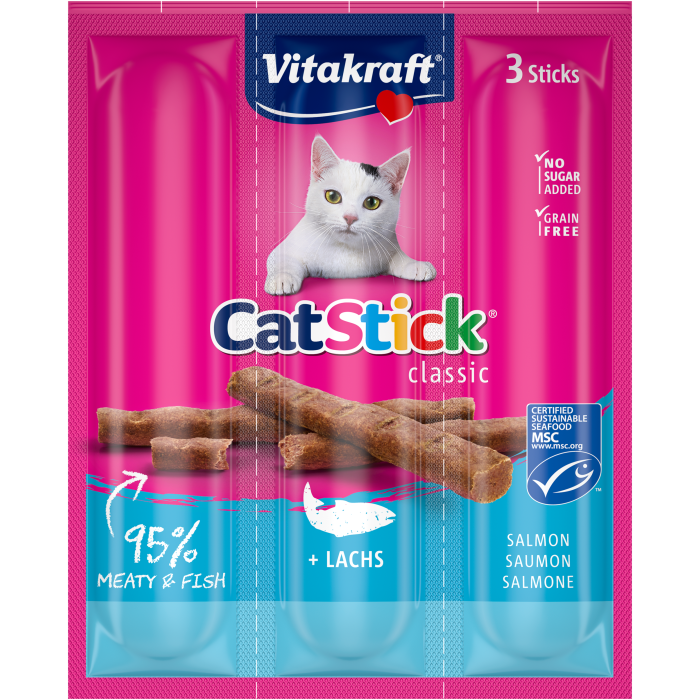 MSC Vitakraft Cat Stick Lachs 3x6g