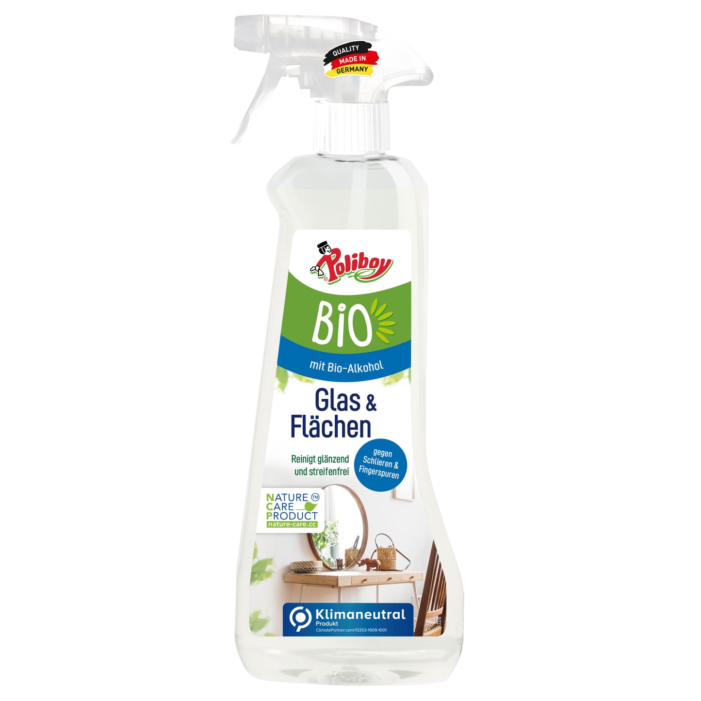 Poliboy Bio Glas&Flächen Reiniger 500ml