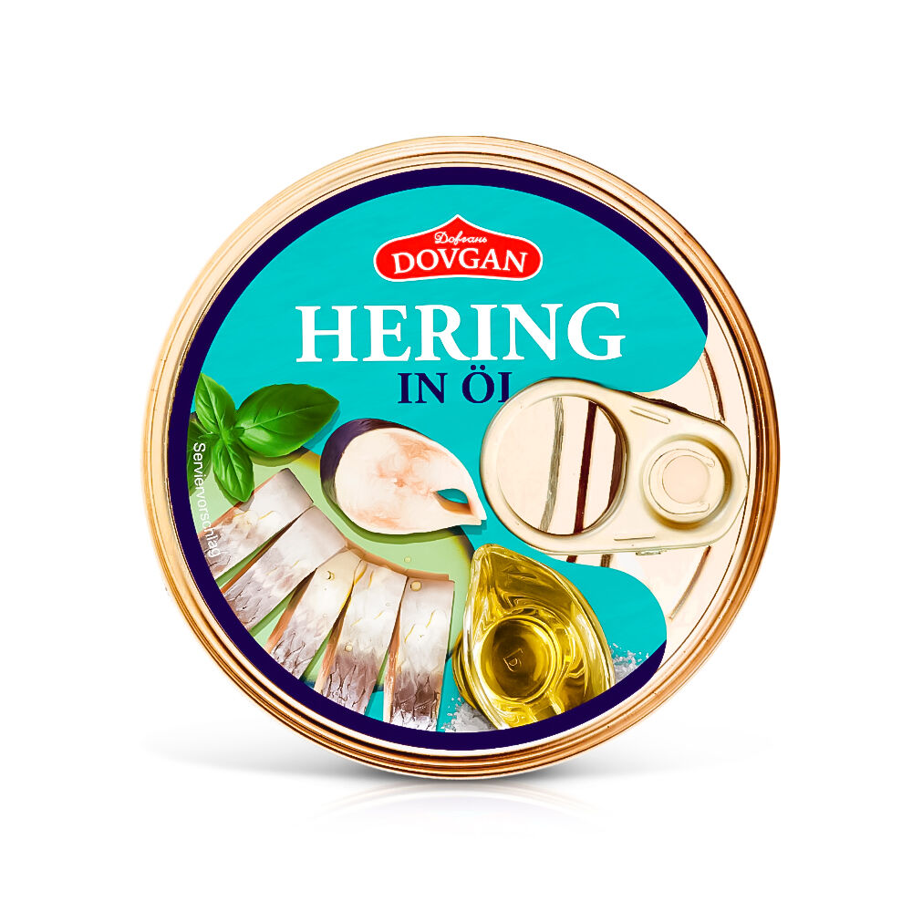 Dovgan Hering in Öl 240g