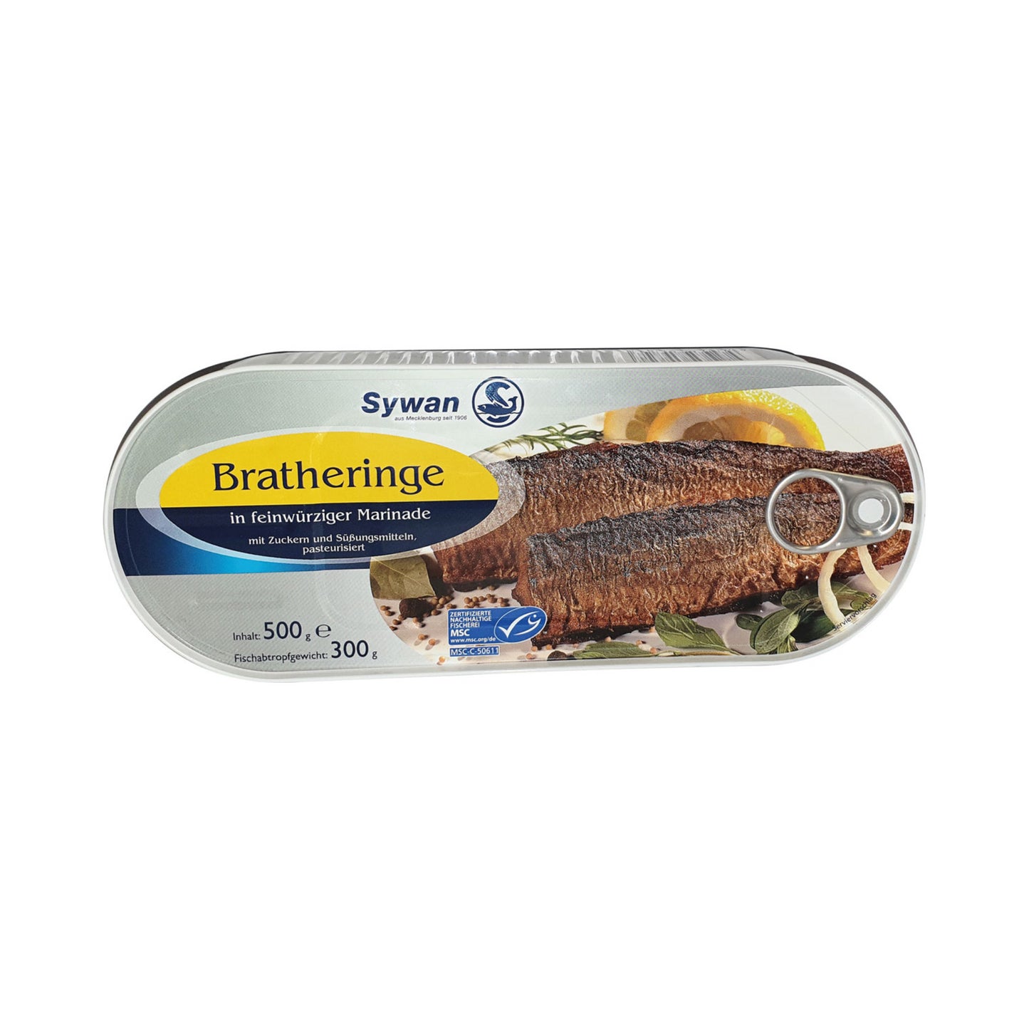 MSC Sywan Bratheringe in feinwürziger Marinade 500g