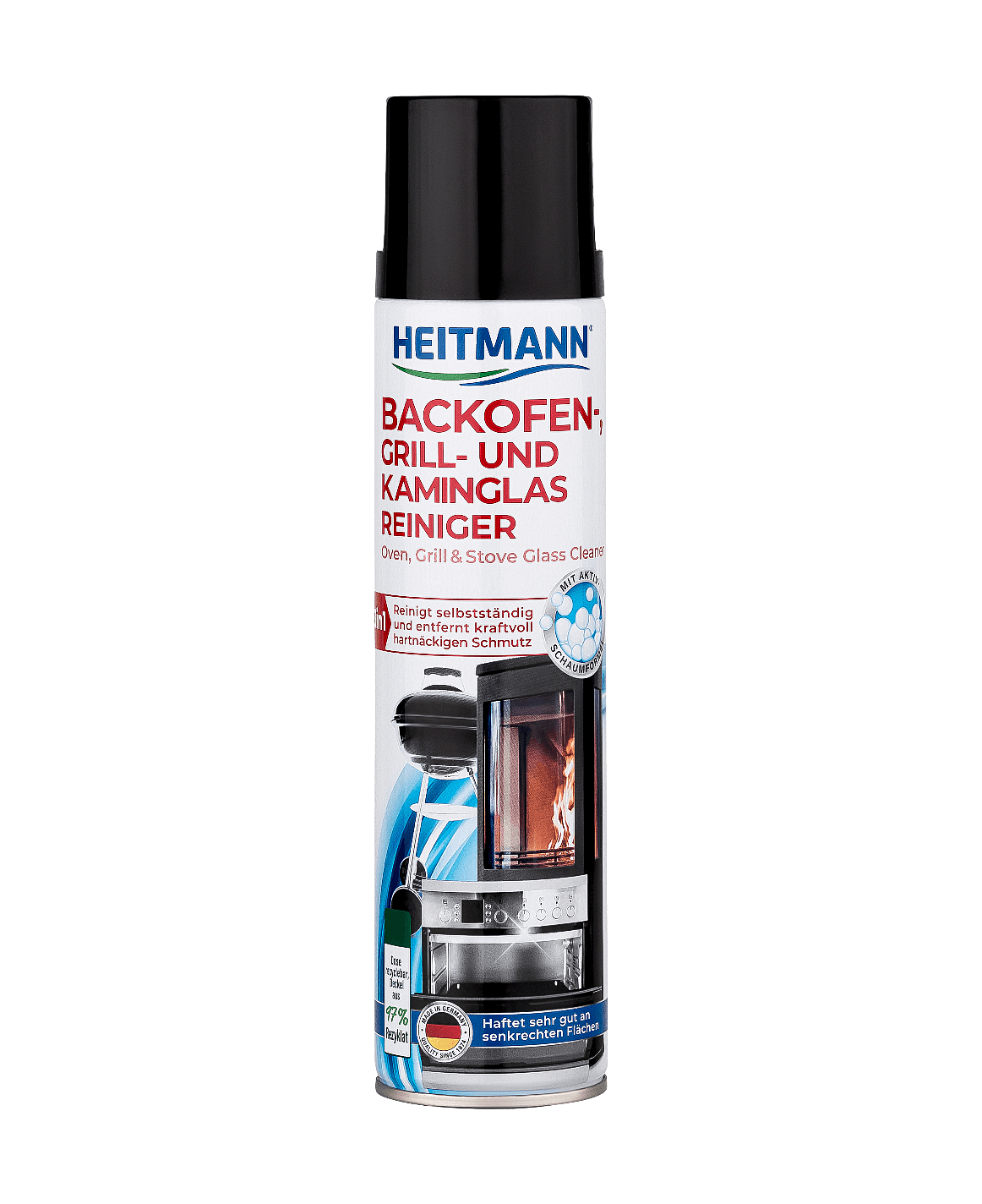 HEITMANN Backofen-, Grill- und Kaminglasreiniger 400ml