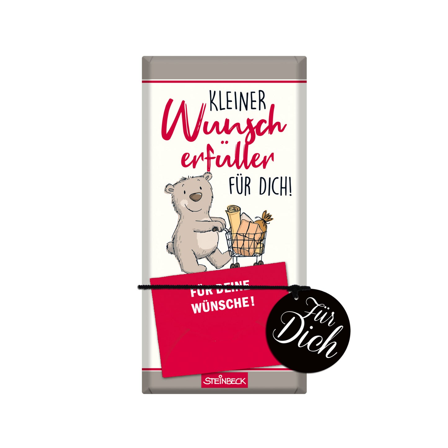 Steinbeck Schokolade Geldgeschenk Wunscherfüller 100g