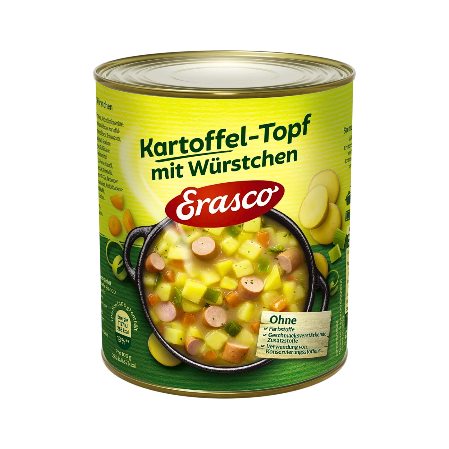 Erasco Kartoffeltopf mit Würstchen 800g