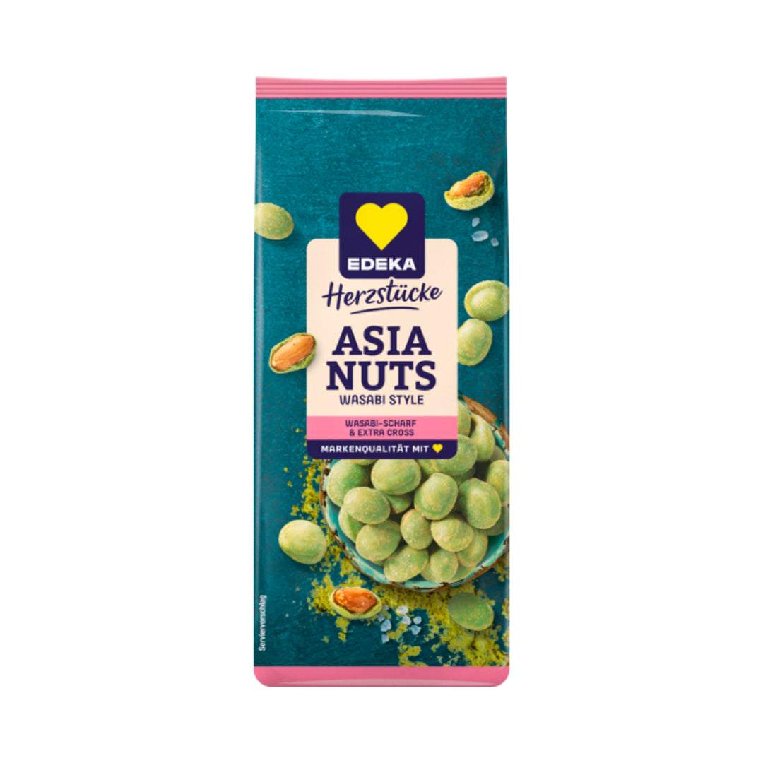 EDEKA Herzstücke Asia Nuts Wasabi Style würzig scharf 150g