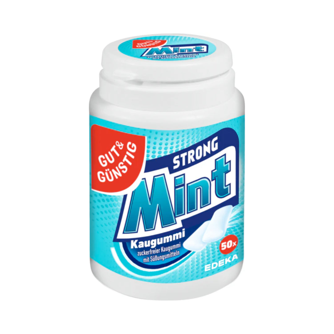 GUT&GÜNSTIG Kaugummi Peppermint zuckerfrei 50ST