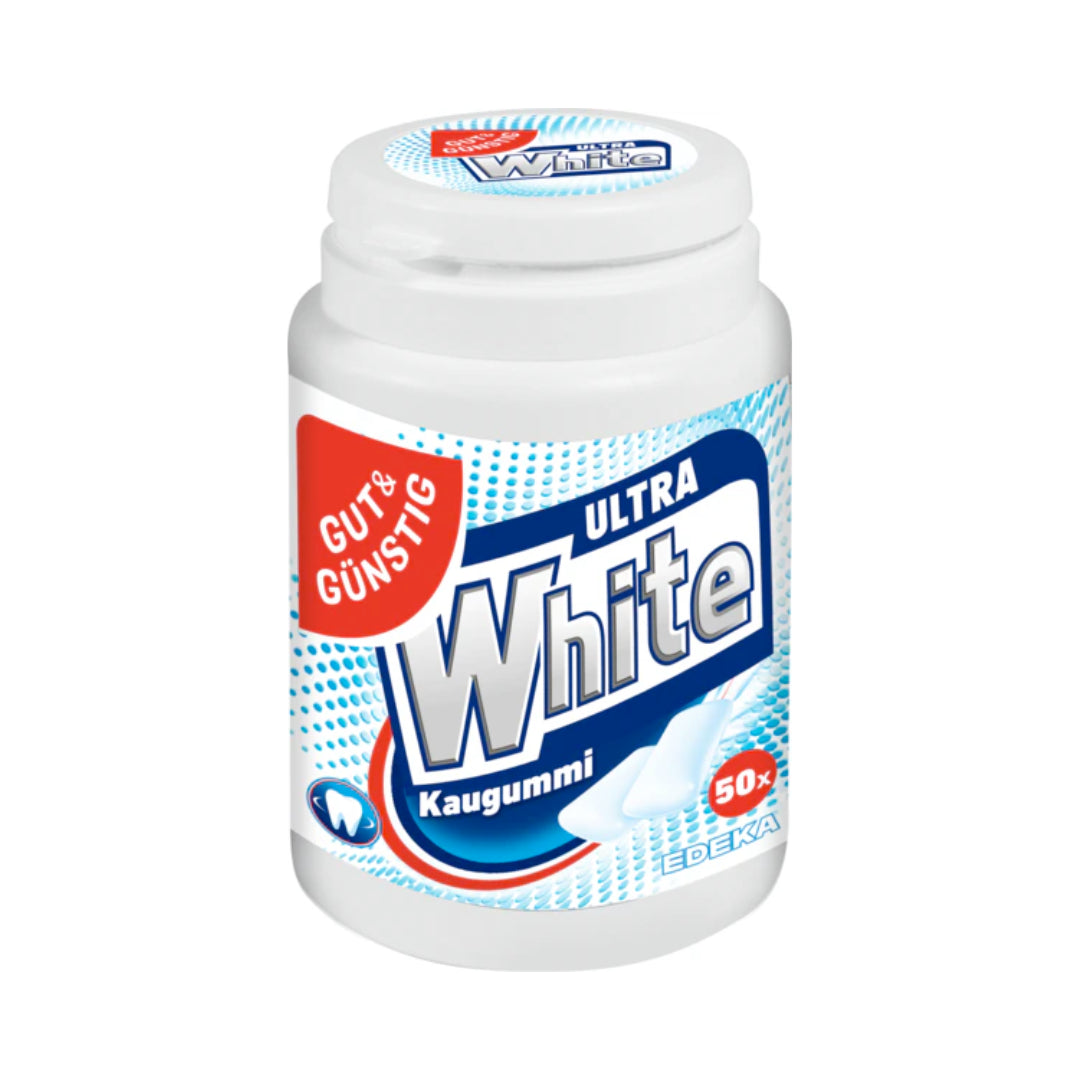 GUT&GÜNSTIG Kaugummi White zuckerfrei 50ST