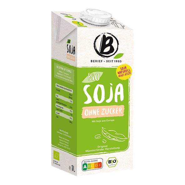 Bio Berief Soja Drink ohne Zucker 1l