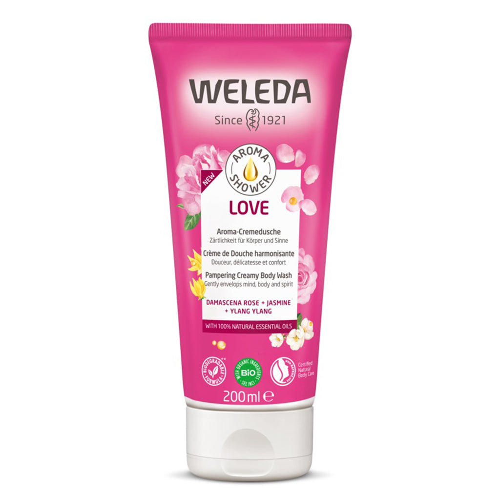 Weleda Love Shower Cream Rose 200ml