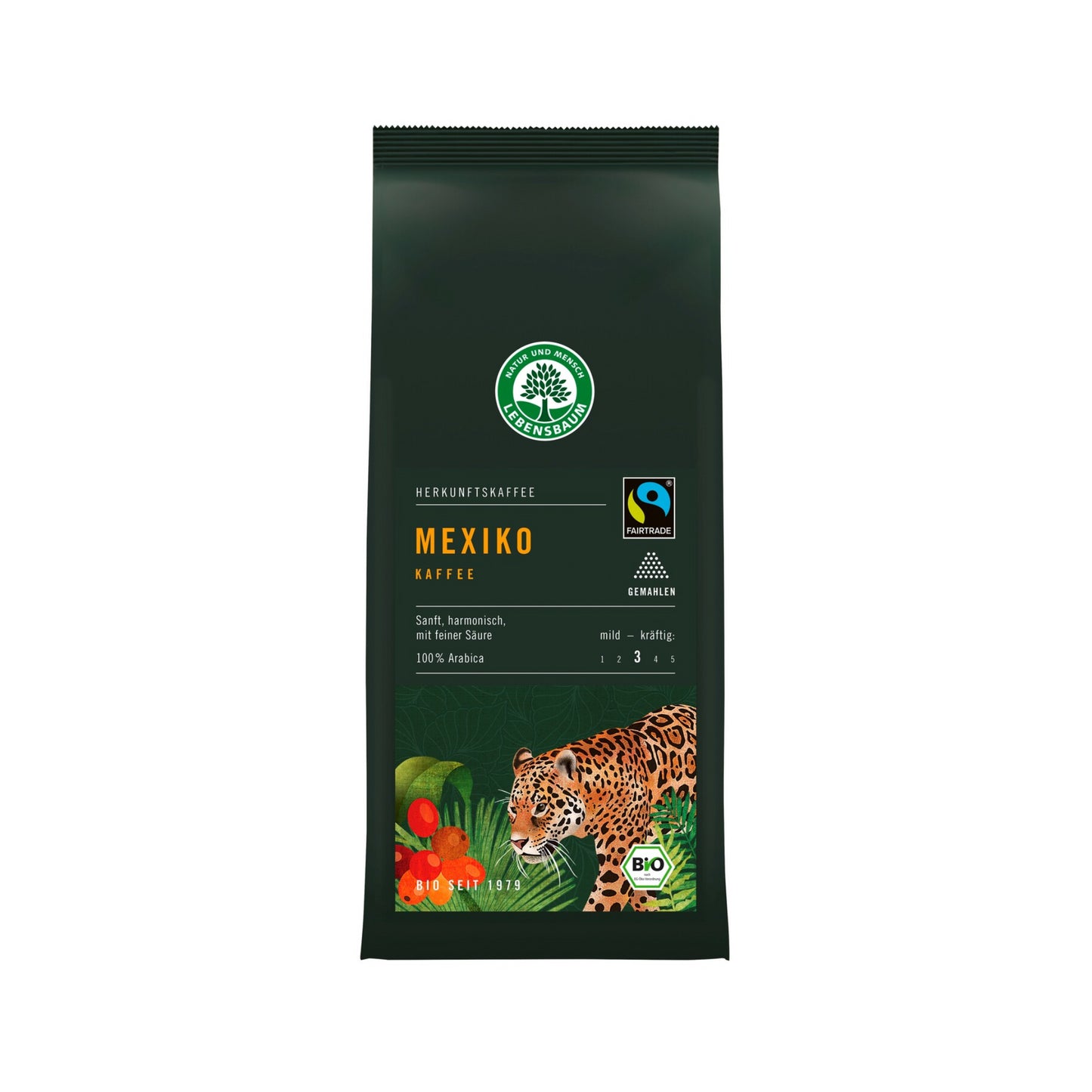 Bio Lebensbaum Mexico-Kaffee gemahlen Fair Trade 250g