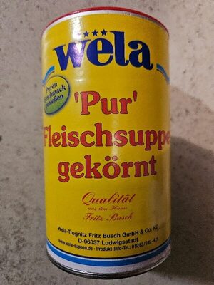 Wela Fleischsuppe gekörnt Pur für 12l
