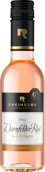 Rheinberg Kellerei Dornfelder Rose Pfalz halbtrocken QbA 0,25l