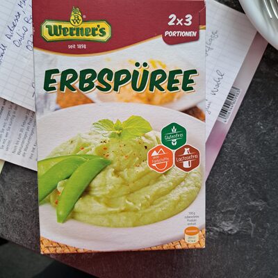 Werners Erbsenpüree 2x3ST 210g