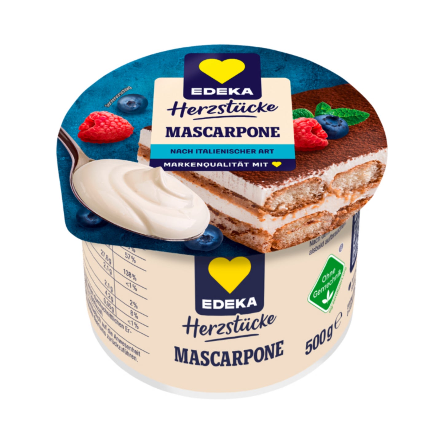 EDEKA Herzstücke Mascarpone min.82% 500g VLOG
