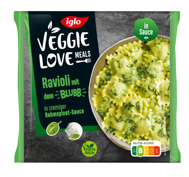 Iglo Ravioli mit dem Blubb 450g
