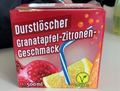 Durstlöscher Granatapfel-Zitrone 0,5l EW