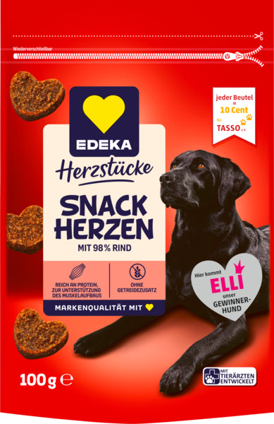 EDEKA Herzstücke Snack Herzen Rind 100g