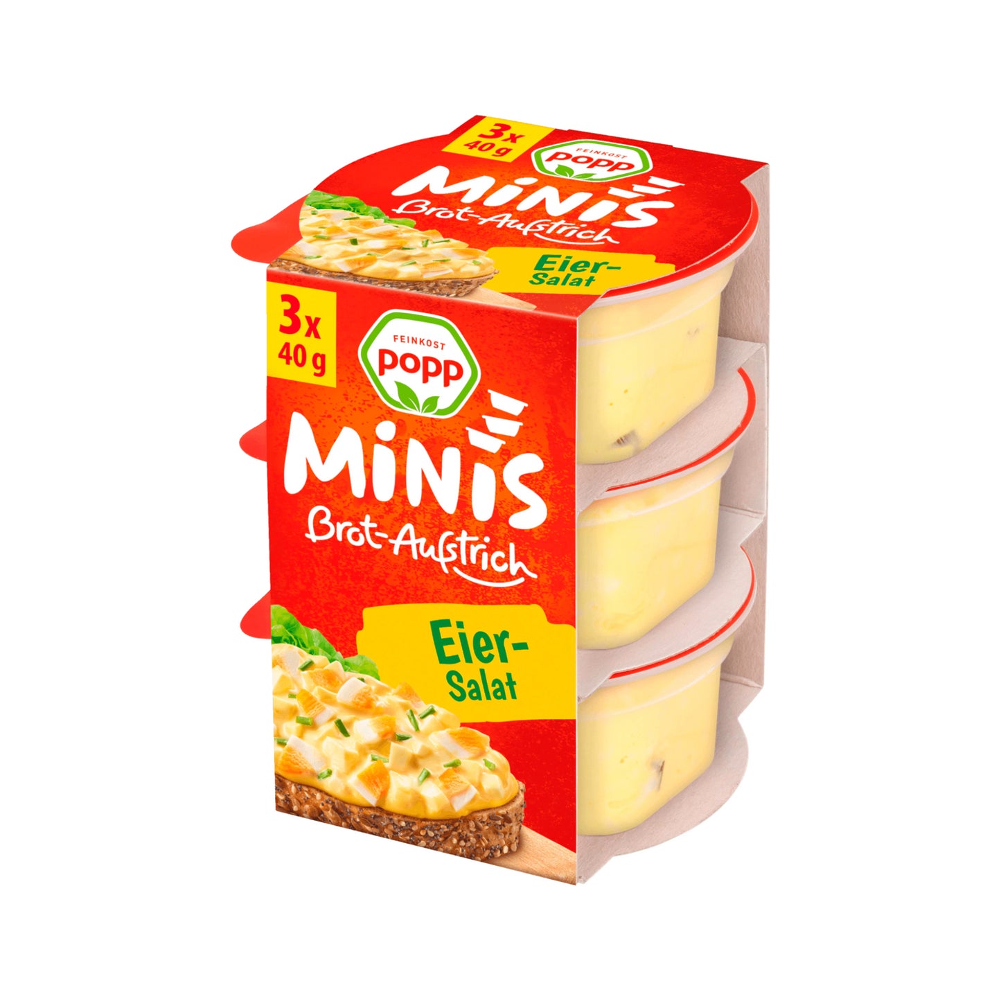 Popp Eiersalat 3x40g