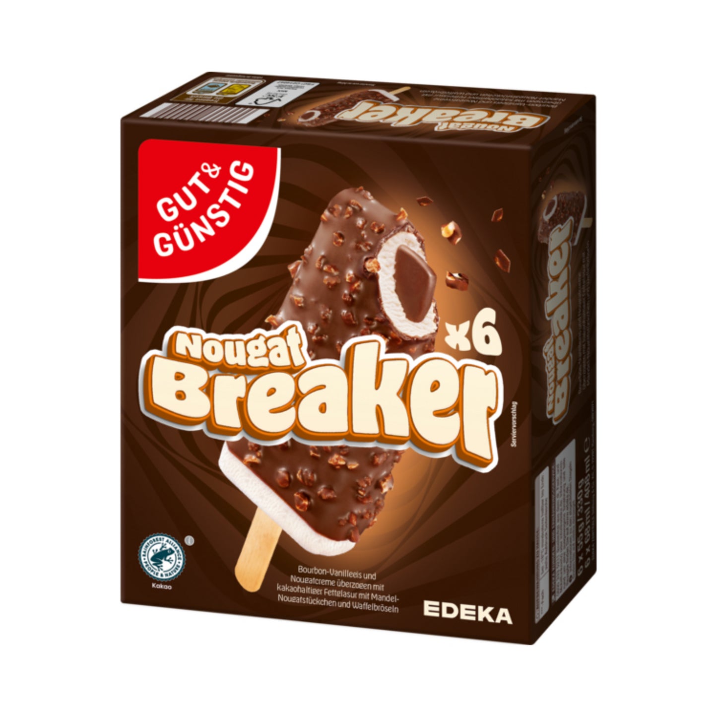 GUT&GÜNSTIG Nougat Breaker 6x68ml