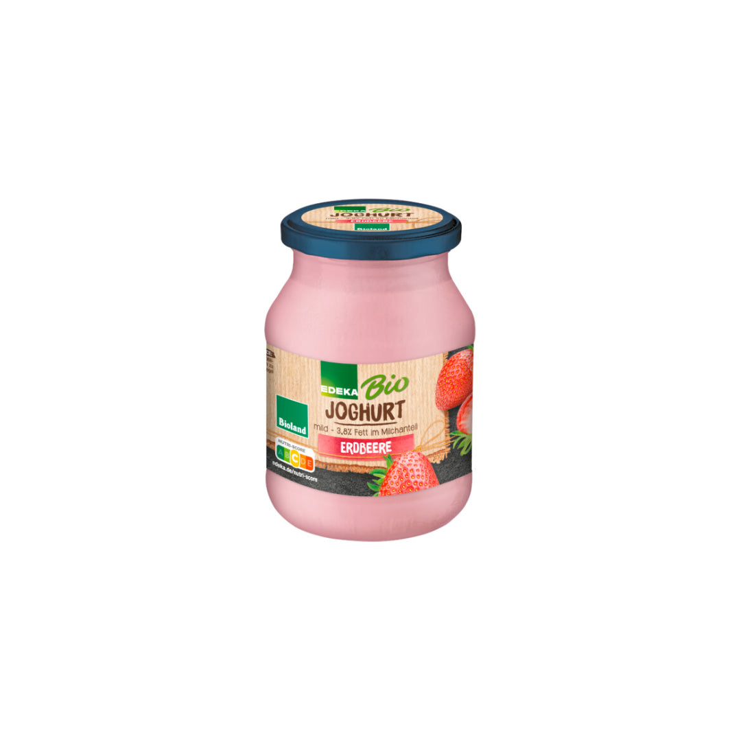 Bio EDEKA Joghurt Erdbeere 3,8% 500g MW