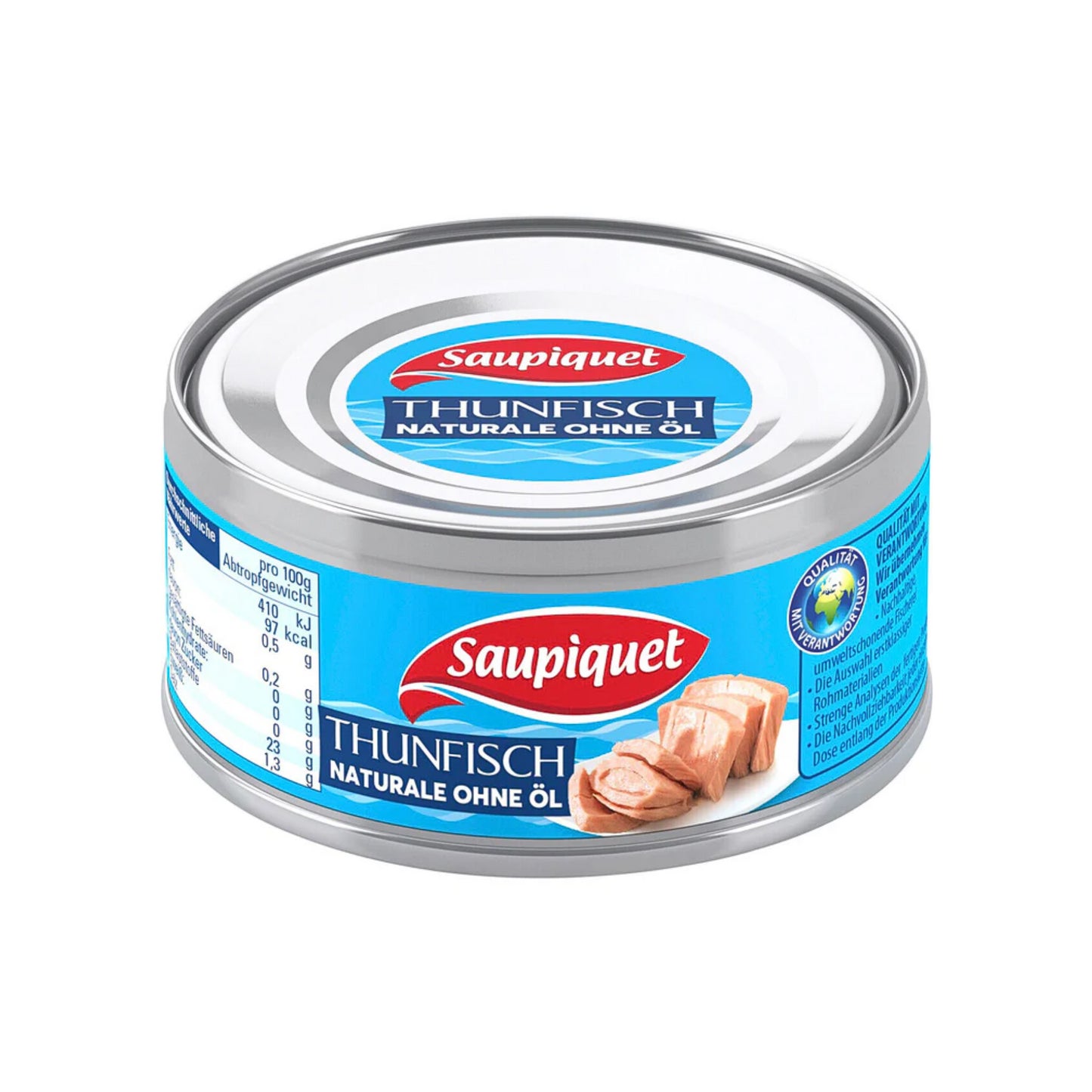 Saupiquet Thunfisch Naturale ohne Öl 185g