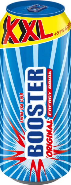 BOOSTER Energy Drink XXL 0,5l DPG