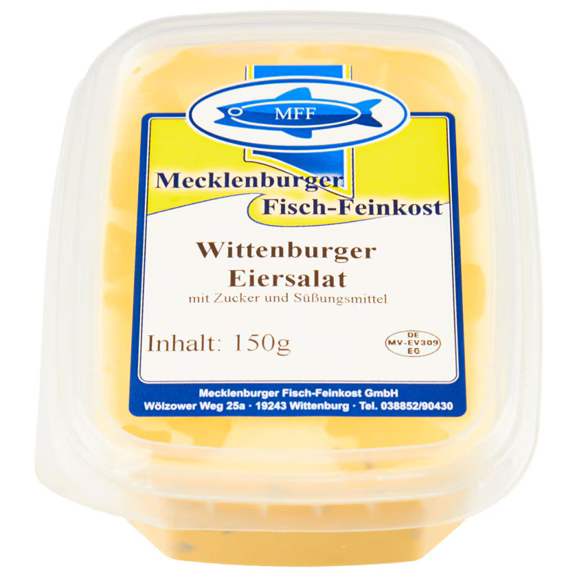 Mecklenburger Fisch Feinkost Wittenburger Eiersalat 150g