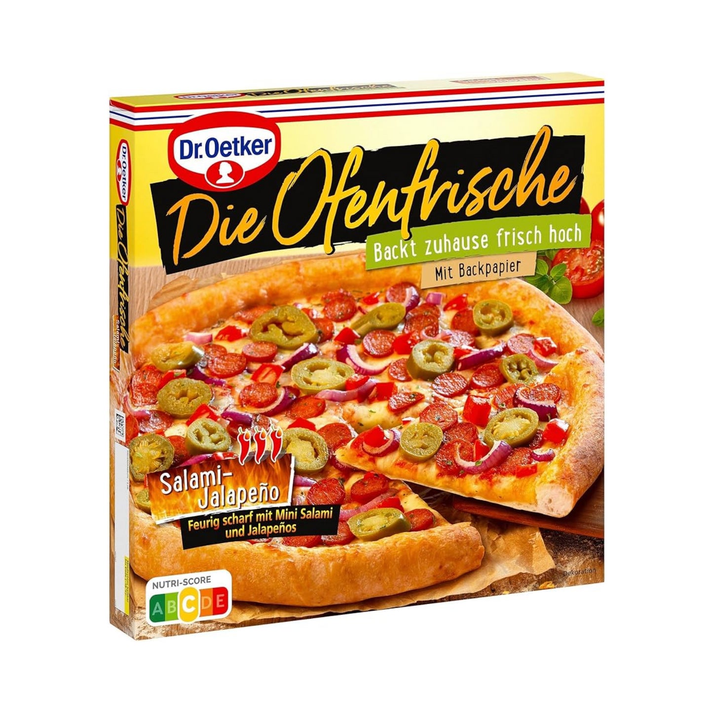 Dr.Oetker Die Ofenfrische Salami-Jalapeno 415g