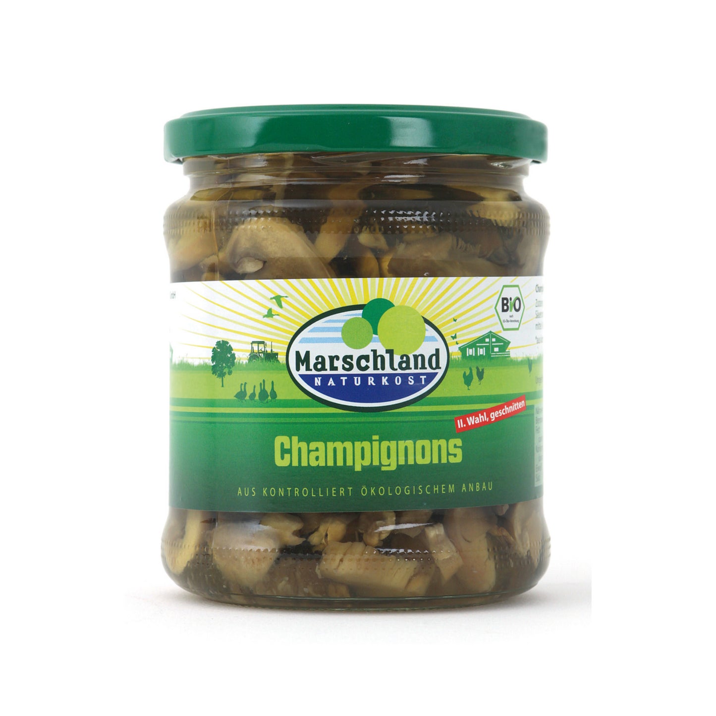 Bio Marschland Champignons geschnitten 330g