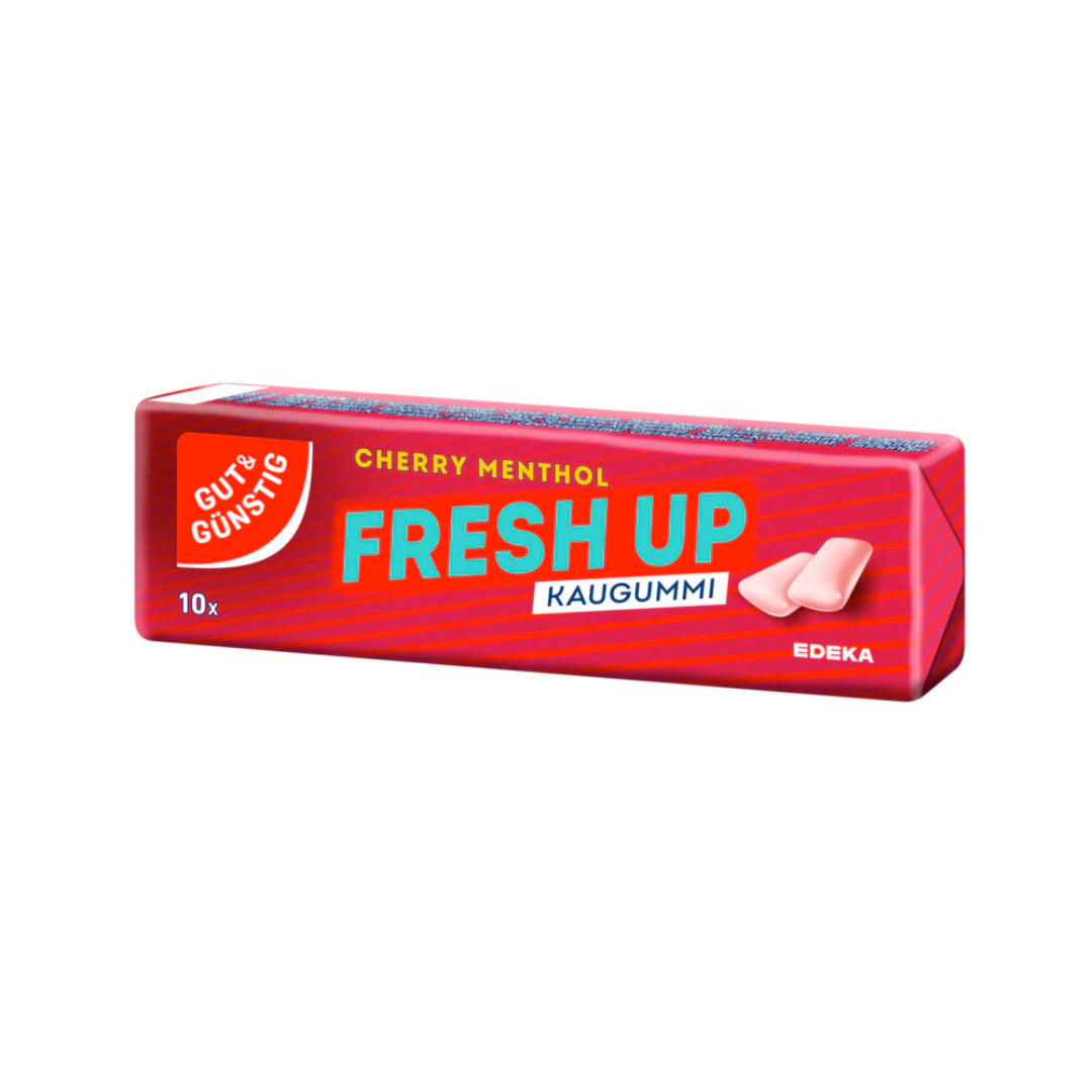 GUT&GÜNSTIG Kaugummi Cherry Menthol Dragee 10ST