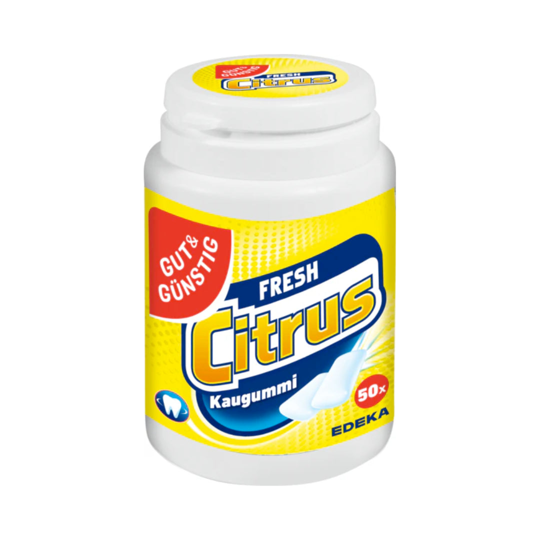 GUT&GÜNSTIG Kaugummi White Citrus Dose 50ST